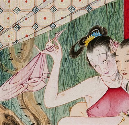 西藏-迫于无奈胡也佛画出《金瓶梅秘戏图》，却因此成名，其绘画价值不可估量